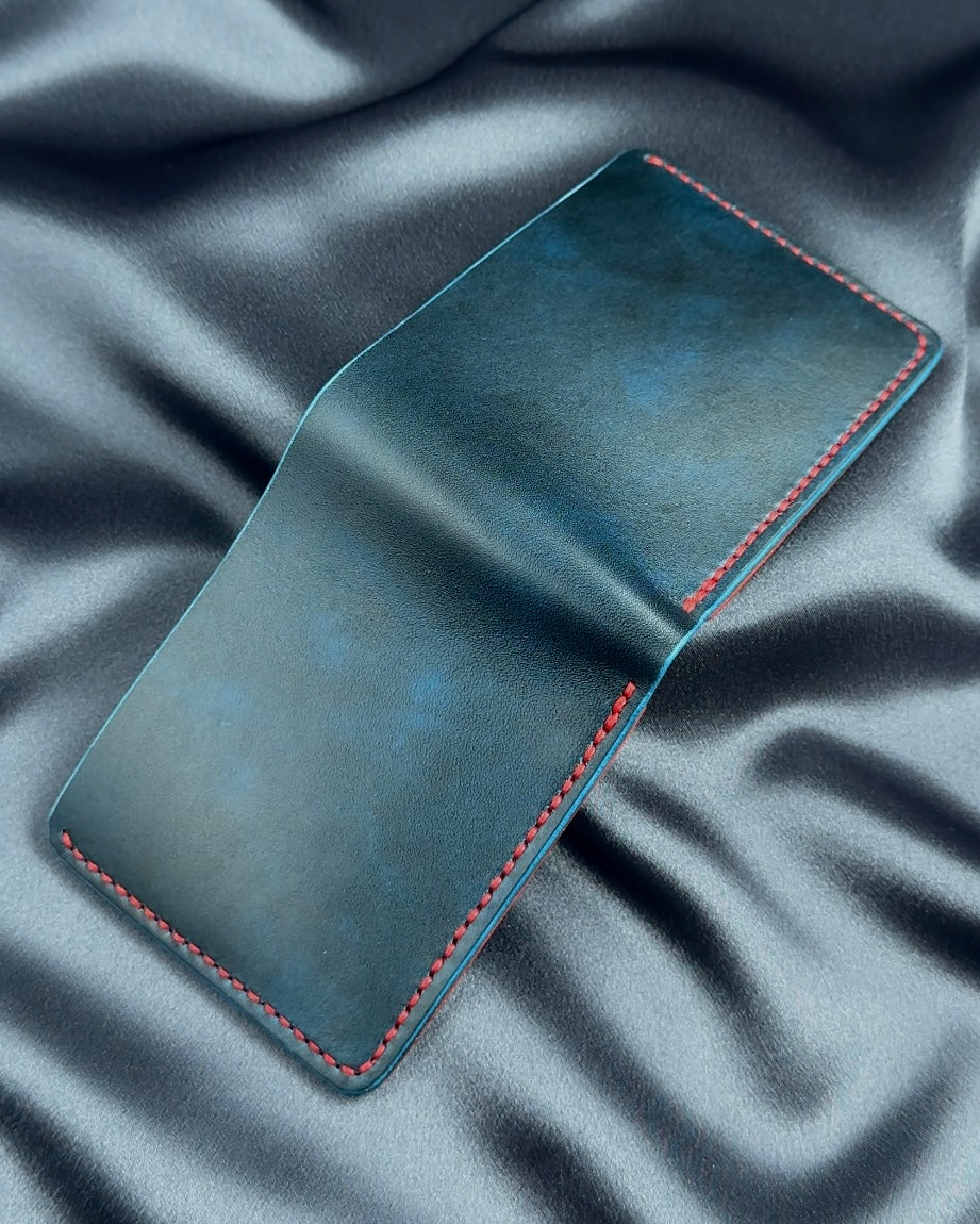 bifold leather wallet exterior surface URBAN model